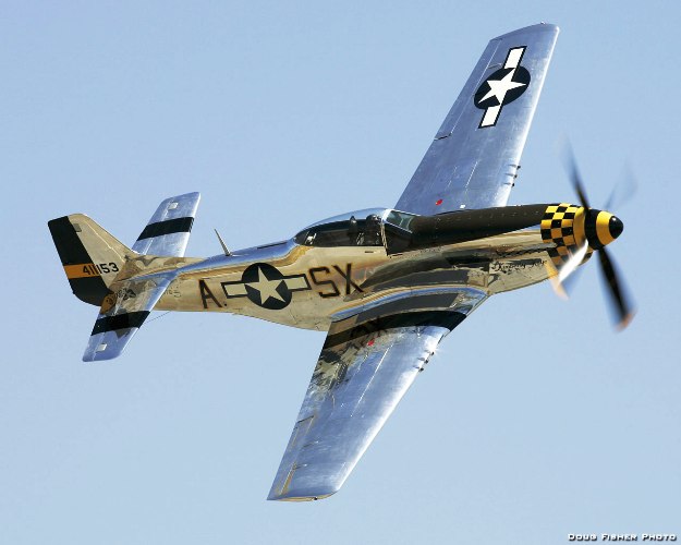 Επίδειξη του P-51D Mustang στο Le Bourget 2015