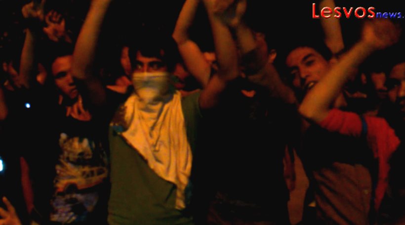 Βίντεο: Νέα εξέγερση 1000 λαθρομεταναστών στη Μυτιλήνη