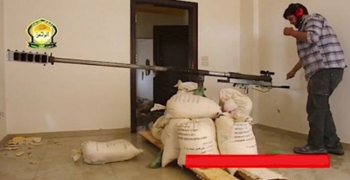 Δείτε το «υπερ-όπλο» που έφτιαξε ένας Σύριος ισλαμιστής [Βίντεο]