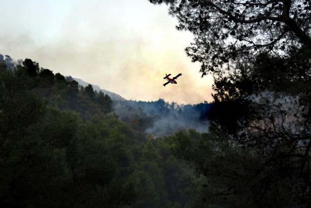 Εκκενώθηκε παιδική κατασκήνωση στο χωριό Λάχι Λακωνίας