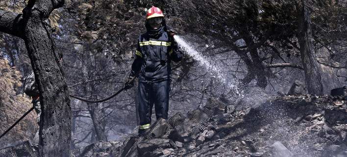 Τον περικύκλωσαν οι φλόγες -Τι λέει ο Επιτελάρχης της Πυροσβεστικής για τον απανθρακωμένο άνδρα στον Καρέα