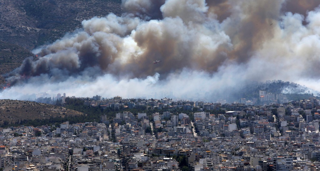 Βίντεο ντοκουμέντο που εξετάζει η πυροσβεστική για τις μεγάλες φωτιές στον Υμηττό