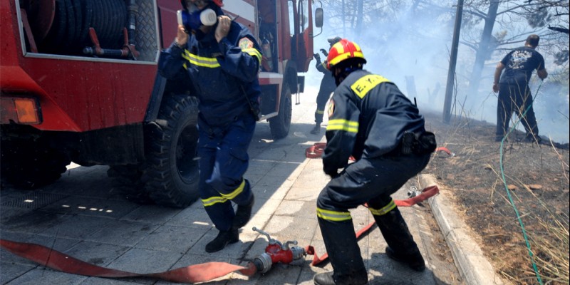 Πυρκαγιά στο Κάστρο Κυλλήνης