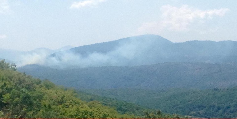 Σε εξέλιξη πυρκαγιά στην Ήπειρο