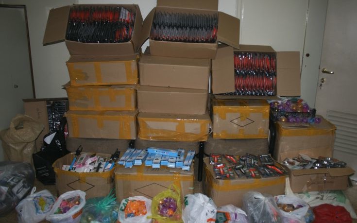 Αποθήκη με «μαϊμού» προϊόντα εντοπίστηκε στη Ρόδο