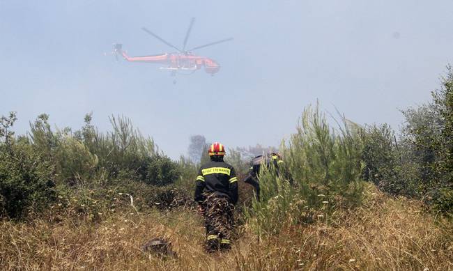 Ο χάρτης πρόβλεψης κινδύνου πυρκαγιάς για το Σάββατο 25/7