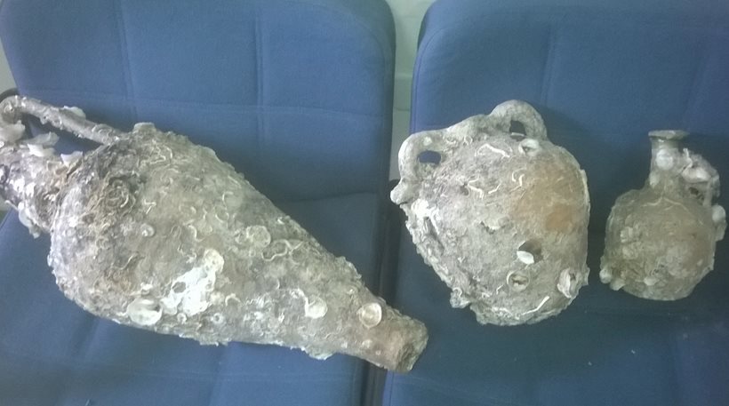 Λέσβος: Για χασίς έψαχναν, αρχαίους αμφορείς βρήκαν!