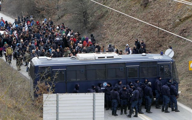 Ένταση και συλλήψεις στις Σκουριές