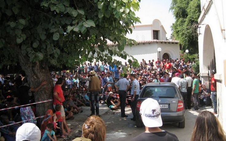 Κως: Ένταση με τους λαθρομετανάστες- Οι αστυνομικοί χρησιμοποίησαν αφρό