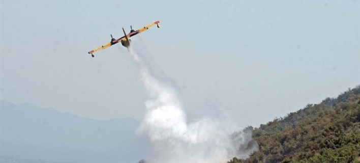 Υπό πλήρη έλεγχο τέθηκε η φωτιά στην Κέρκυρα
