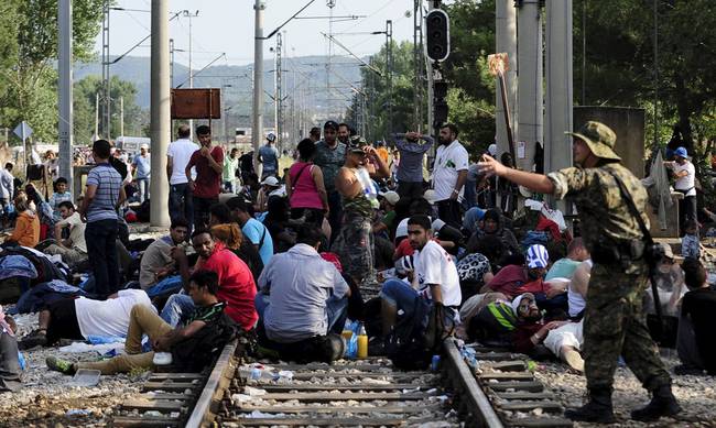 Ανάπτυξη δυνάμεων του Στρατού της ΠΓΔΜ κατά μήκος των συνόρων με την Ελλάδα