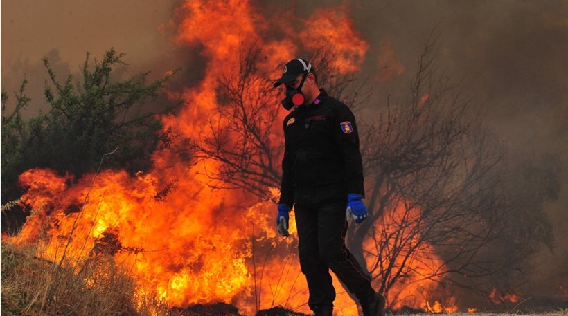 Πολύ υψηλός και αύριο ο κίνδυνος πυρκαγιάς- Δείτε το χάρτη