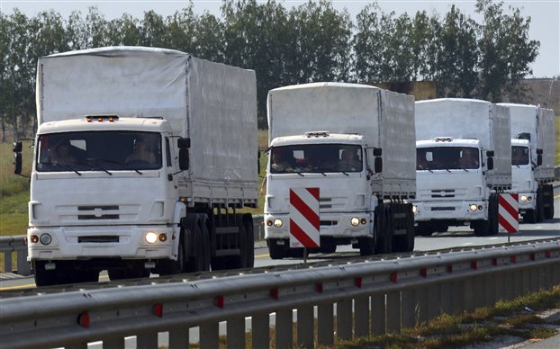 Μόσχα: Ξεκίνησε η 37η αποστολή ανθρωπιστικής βοήθειας στο Ντονμπάς