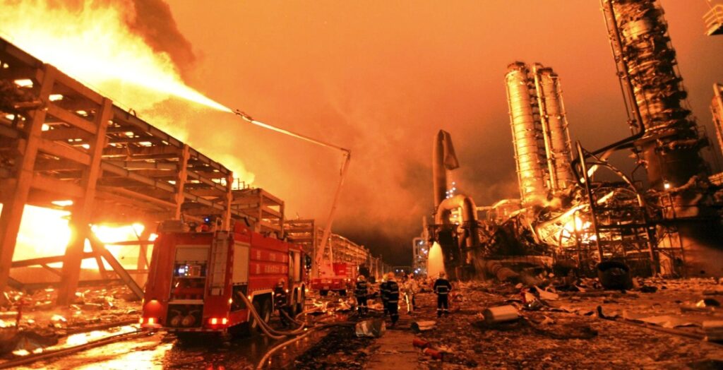 Τι συμβαίνει στην Κίνα;  Και νέα μεγάλη έκρηξη σε χημικό εργοστάσιο – Η τρίτη μέσα στον Αύγουστο!