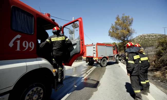 Ο χάρτης πρόβλεψης κινδύνου πυρκαγιάς για την Τετάρτη