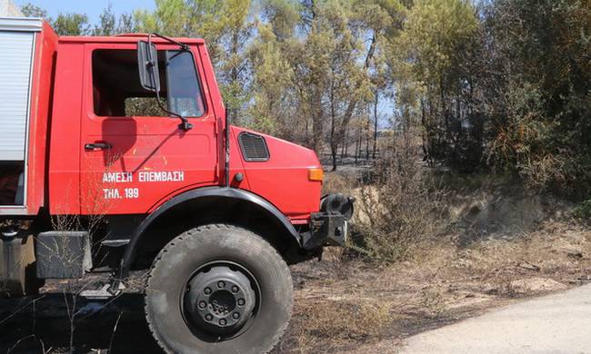 Ο χάρτης πρόβλεψης κινδύνου πυρκαγιάς για την Παρασκευή