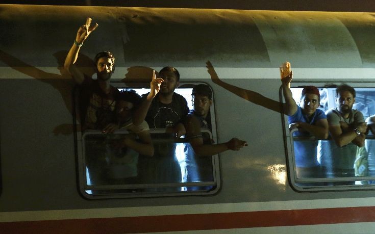 Τραίνο γεμάτο λαθρομετανάστες έφτασε στην Ουγγαρία από την Κροατία