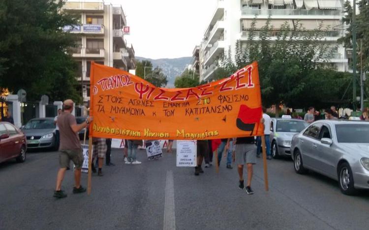 Βόλος: Έφοδος αναρχικών σε εκδήλωση της Ν.Δ.