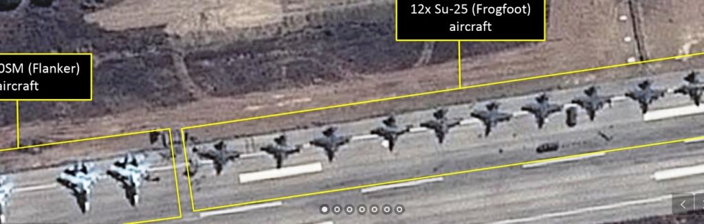 Δορυφορικές φωτογραφίες: Ρωσικά μαχητικά Su-25 εγγύς υποστήριξης στη Συρία – Ετοιμάζονται για “μεγάλα πράγματα” οι Ρώσοι στην Μέση Ανατολή