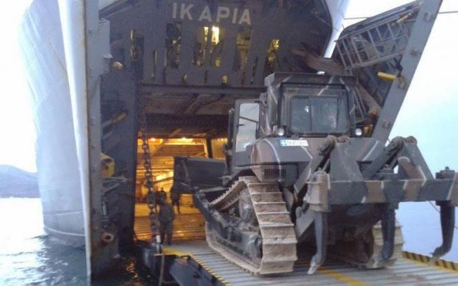 «Απόβαση» της ΜΟΜΑ στην πλημμυρόπληκτη Σκόπελο (φωτό)