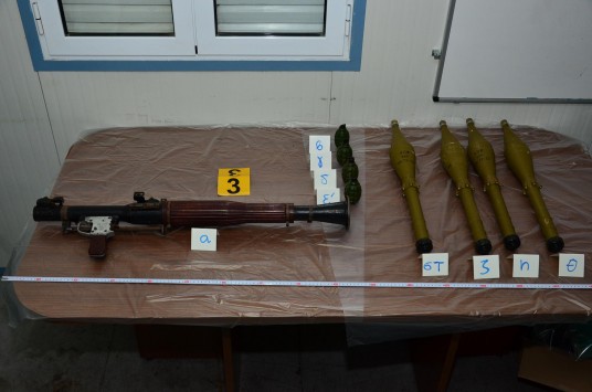 Ανακάλυψαν RPG στο κρησφύγετο του Πετρακάκου στη Φθιώτιδα – Eκτιμάται ότι είχε χρησιμοποιηθεί το 2013 στα γραφεία της ΝΔ (φωτο)