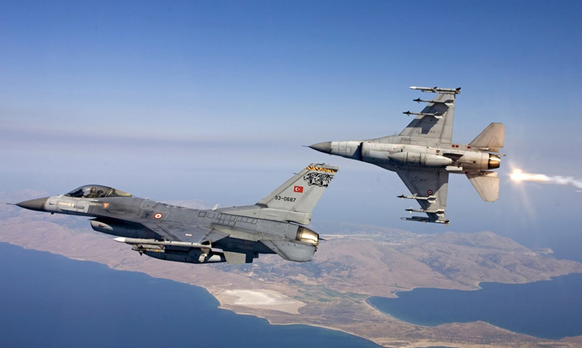 Νέες παραβιάσεις του εθνικού εναέριου χώρου μας από τουρκικά μαχητικά