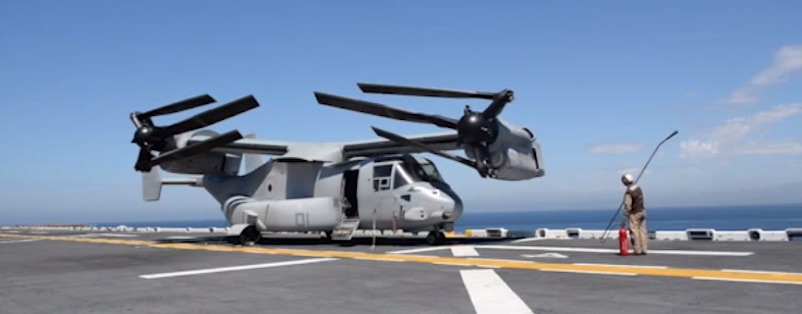 Το MV-22 αναπτύσσεται για επιχείρηση και πρακτικά “μεταμορφώνεται”! [βίντεο]