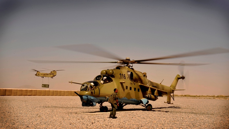 Mi-35 για το Αφγανιστάν