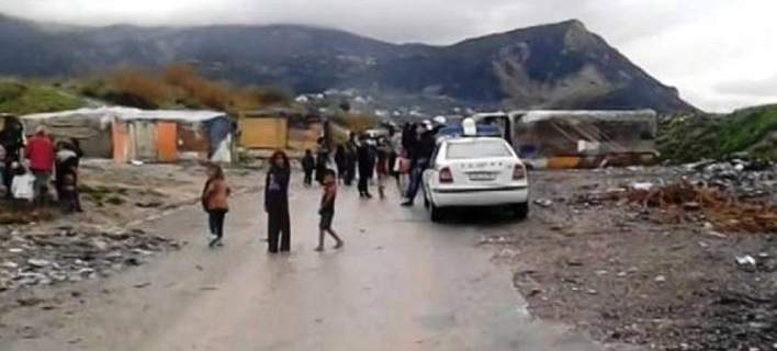 Αστυνομική επιχείρηση με συλλήψεις σε καταυλισμούς Τσιγγάνων στο Ηράκλειο Κρήτης