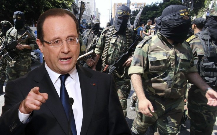 Φ.Ολάντ: “Αντιμετωπίζουμε έναν δικέφαλο υβριδικό εχθρό – Στα εδάφη του και ανάμεσά μας”