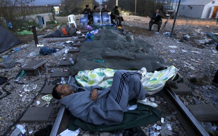 Εκτονώνεται η κατάσταση στην Ειδομένη μετά την ένταση που προηγήθηκε