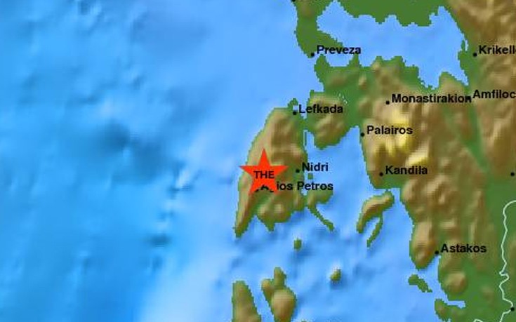 Σεισμός τα ξημερώματα στη Λευκάδα- Η δόνηση ήταν επιφανειακή