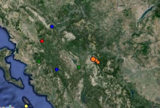 Δύο σεισμοί ταρακούνησαν τα Τρίκαλα