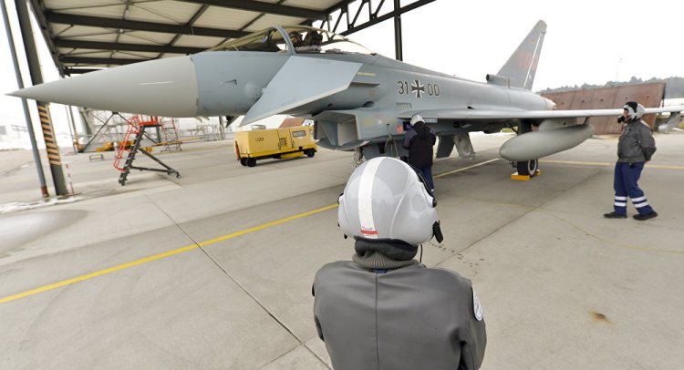 Γερμανικά Eurofighter στις Βαλτικές χώρες στα πλαίσια του ΝΑΤΟ [βίντεο]