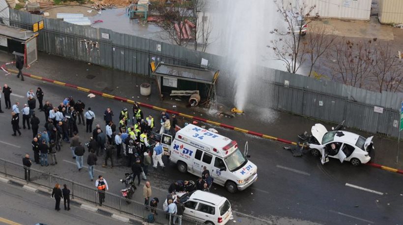 Ιερουσαλήμ: Παλαιστίνιος τραυματίζει με αυτοκίνητο 11 άτομα και πέφτει νεκρός από πυρά στρατιωτών [φωτό]