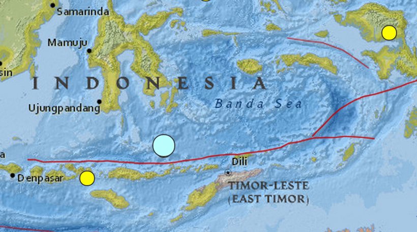 Σεισμός 5,7 Ρίχτερ στην Ινδονησία