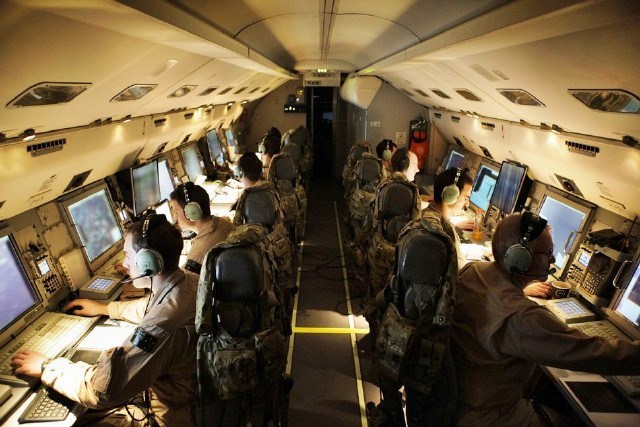 Αυστραλιανό AWACS ενώ συντονίζει επιθέσεις κατά ισλαμιστών [φωτό]