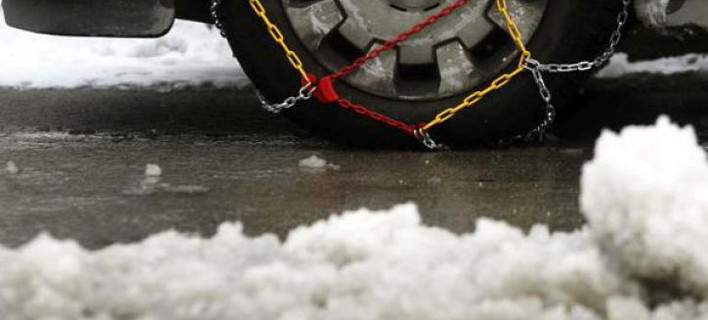 Η Αστυνομία ενημερώνει για σε ποιους δρόμους έχει διακοπεί η κυκλοφορία – Πού χρειάζονται αλυσίδες