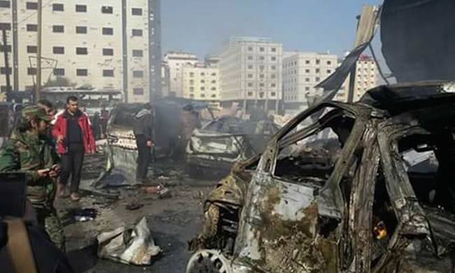Μακελειό στη Δαμασκό: Τουλάχιστον τους 60 έφτασαν οι νεκροί από την τριπλή βομβιστική επίθεση