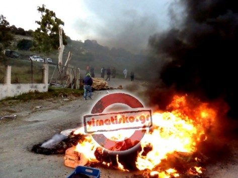 Κως: Επεισόδια και η πρώτη σύλληψη για σήμερα (vid)