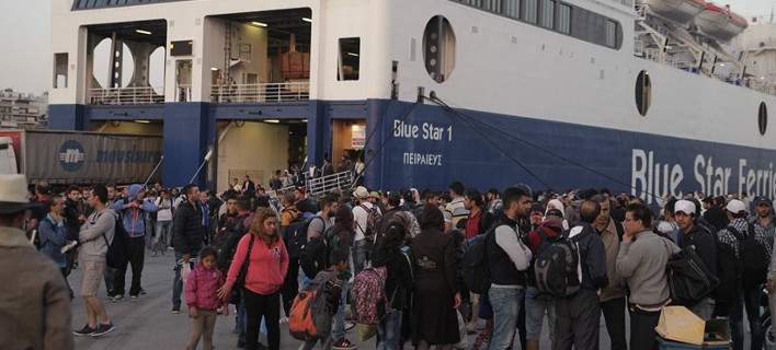 Ακόμη 1.034 λαθρομετανάστες έφτασαν στον Πειραιά