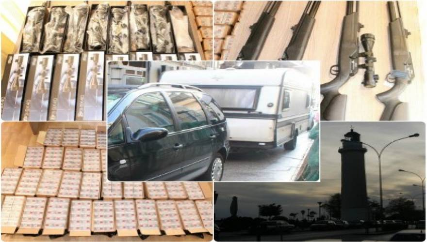 Τεράστια ποσότητα όπλων και πυρομαχικών στο τροχόσπιτο του συλληφθέντος ισλαμιστή