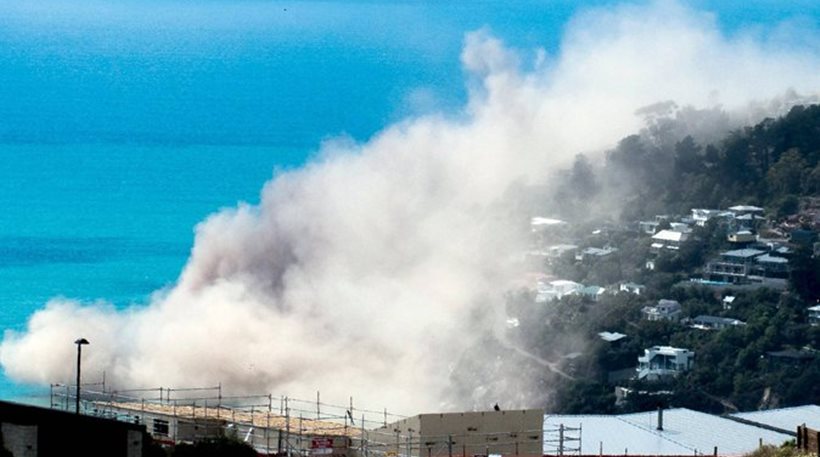 Νέα Ζηλανδία: Κατέρρευσε λόφος από το σεισμό 5,9 Ρίχτερ! (φωτό)