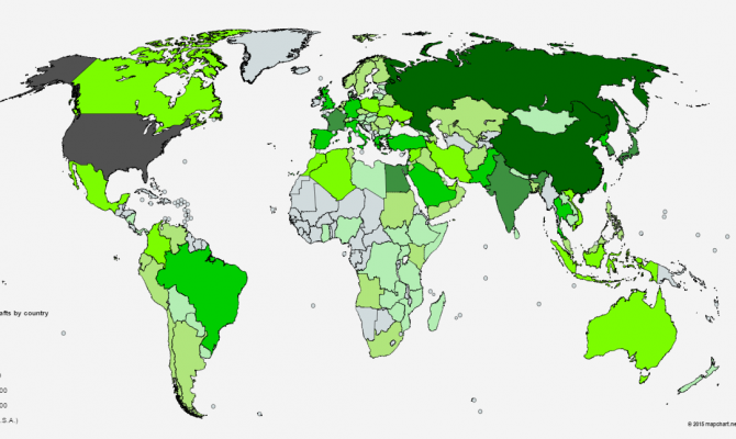 Αυτές είναι οι 35 μεγαλύτερες στρατιωτικές δυνάμεις στον κόσμο σύμφωνα με τους Αμερικανούς [γράφημα]