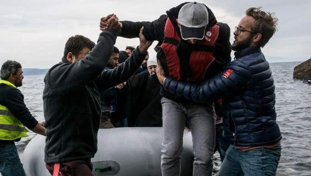 139 πρόσφυγες διέσωσε το πολεμικό ναυτικό στη Λέσβο