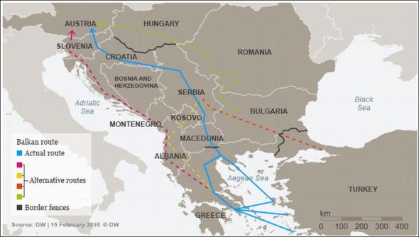 DW: “Προσφυγική κρίση – Τι θα γίνει αν κλείσουν τα σύνορα”