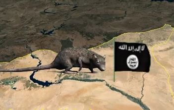 Σατιρικό βίντεο: Τα «τρωκτικά» του ISIS τρέχουν πίσω στην Τουρκία καθώς ο Συριακός στρατός προελαύνει στη Ράκα