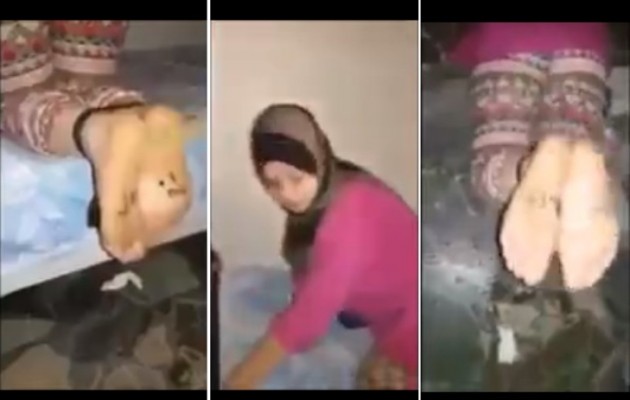 Τζιχαντιστής βασανίζει την “ερωτική σκλάβα” του! [σκληρό βίντεο]