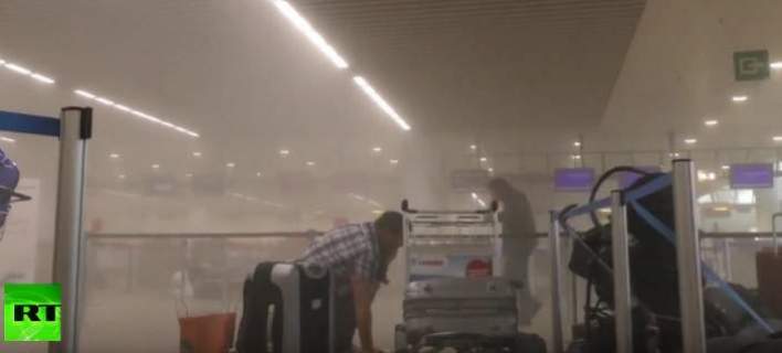 Νέο βίντεο μέσα από το αεροδρόμιο των Βρυξελλών- Το χάος και η απόγνωση των επιβατών
