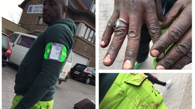 Ο «ήρωας» του αεροδρομίου στις Βρυξέλλες που έσωσε επτά τραυματίες